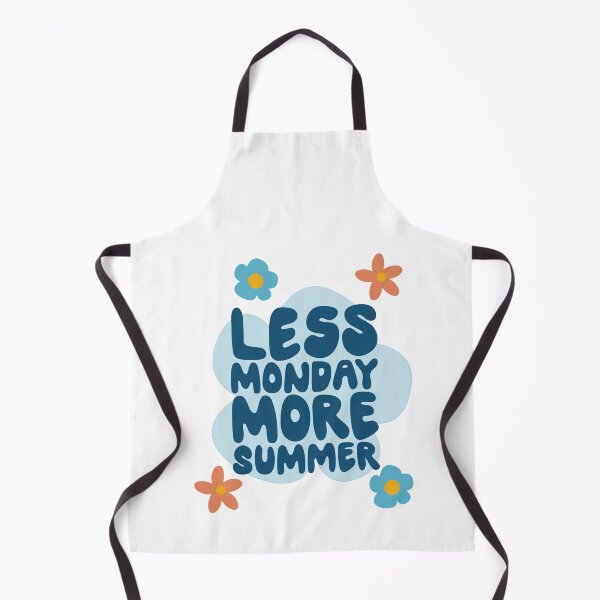 Item preview, Less monday more summer Cotton tote bag designed and sold by SundayFactions.
