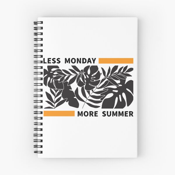 Item preview, Less monday more summer designed and sold by SundayFactions.