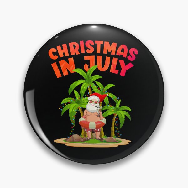 Item preview, Santa Claus on Vacations - Christmas in July designed and sold by SundayFactions.
