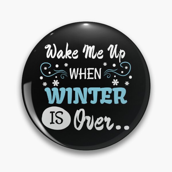 Item preview, Winter Outfit, Wake me up when Winter is Over, Anti Winter, Cold weather Clothes, Funny Christmas Gift designed and sold by praewapy.