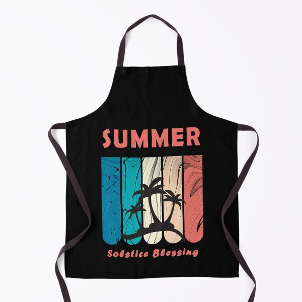 Item preview, Summer Solstice Blessing with palms in vintage stripes background 2 designed and sold by SundayFactions.