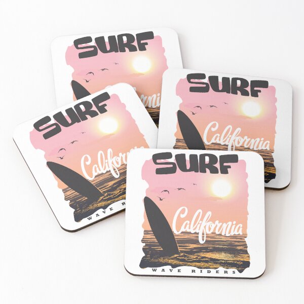 Item preview, Surf California Wave Riders - summer solstice blessing designed and sold by SundayFactions.