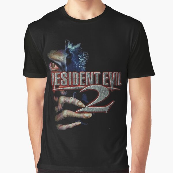 Artikel-Vorschau von Resident Evil 2 Retro Vintage Videospiel-Box-Kunst-T-Shirt, designt und verkauft von Hjkoleo88.