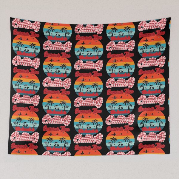 Item preview, Summer time The Beach is Calling designed and sold by SundayFactions.