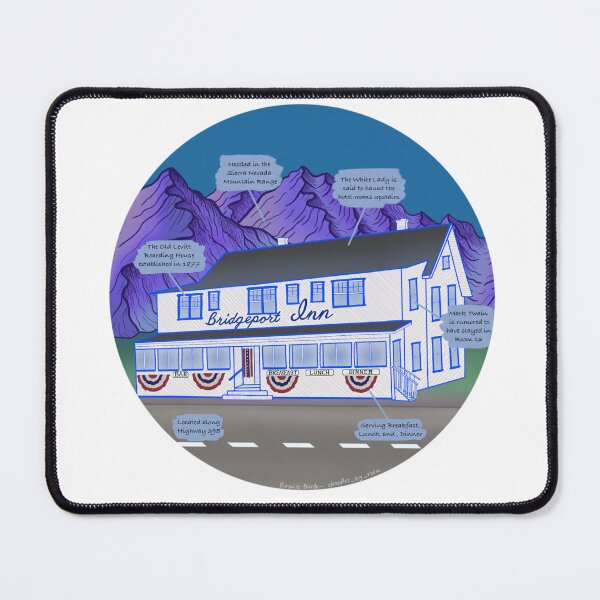 Item preview, The Bridgeport Inn designed and sold by Rosa-Burch.