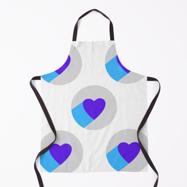 Item preview, The shadow of the blue heart falls in light blue designed and sold by ShaStyle ArtFo.