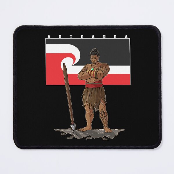 Item preview, MAORI WARRIOR flag designed and sold by branditdesigns.