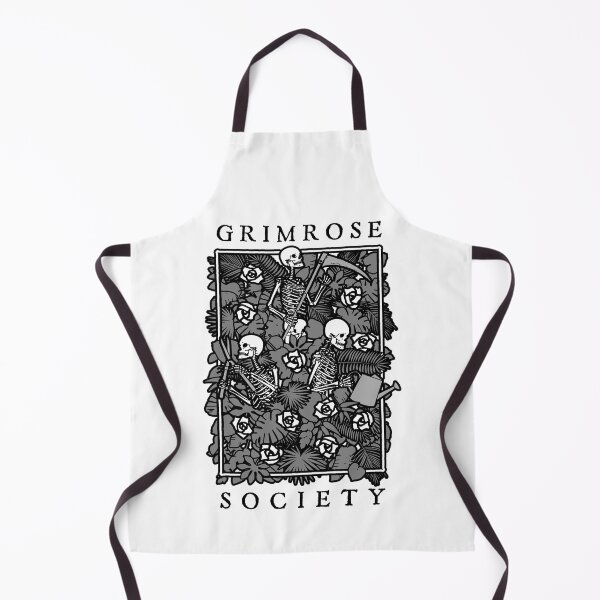 Item preview, Grimrose Gardening Society Funny Goth Skeleton Gardener designed and sold by GrandeDuc.