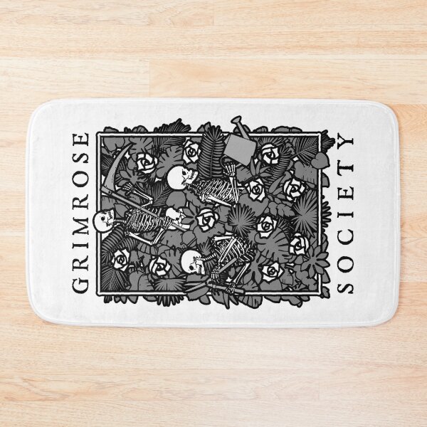 Item preview, Grimrose Gardening Society Funny Goth Skeleton Gardener designed and sold by GrandeDuc.