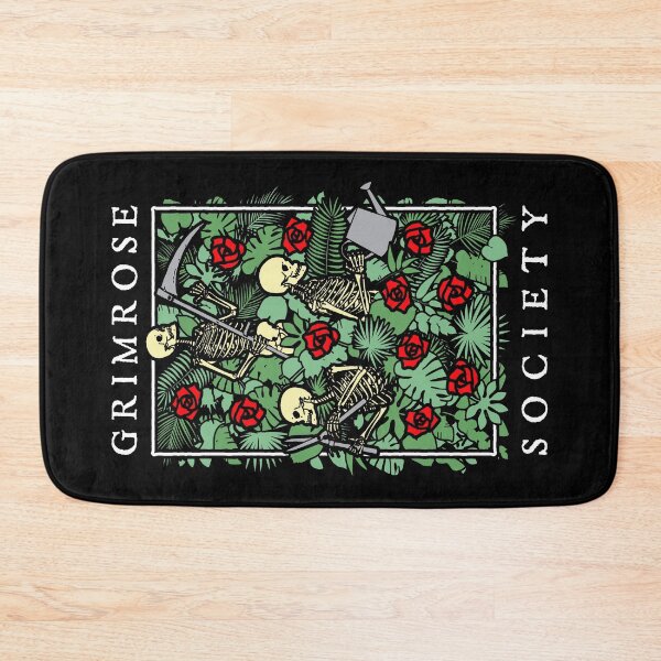 Item preview, Grimrose Gardening Society Funny Goth Skeleton Gardener designed and sold by GrandeDuc.