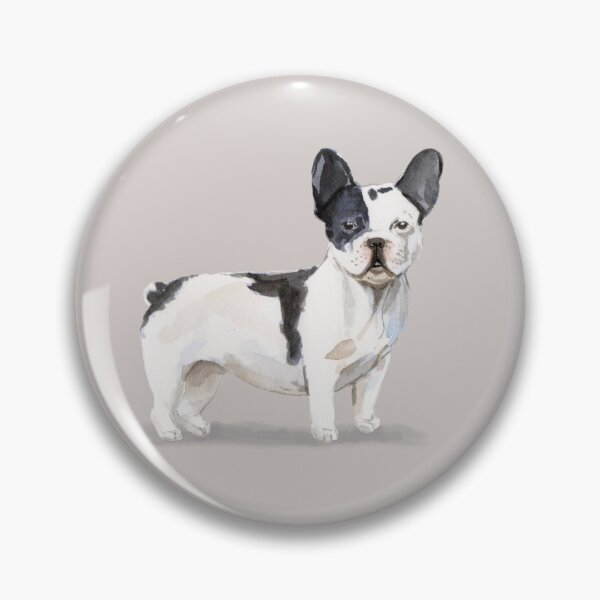 Item preview, Black and White French Bulldog designed and sold by junkydotcom.