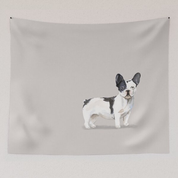 Item preview, Black and White French Bulldog designed and sold by junkydotcom.