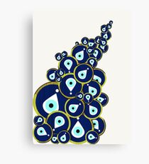 Evileye Burst Canvas Print