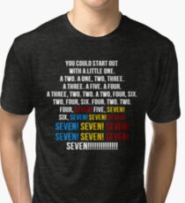 Friends - Seven Erogenous Zones Tri-blend T-Shirt