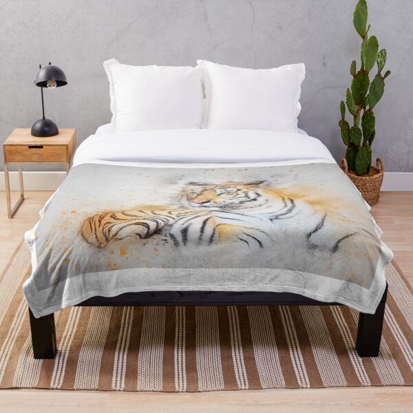 Item preview, Noble Tiger Keeping Watch designed and sold by CreativeCranium.