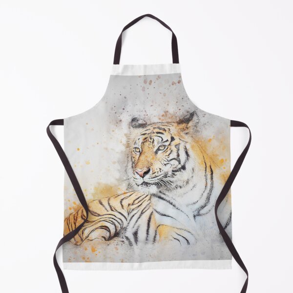 Item preview, Noble Tiger Keeping Watch designed and sold by CreativeCranium.
