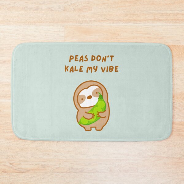 Item preview, Please Don’t Kill My Vibe Peas and Kale Sloth designed and sold by theslothinme.