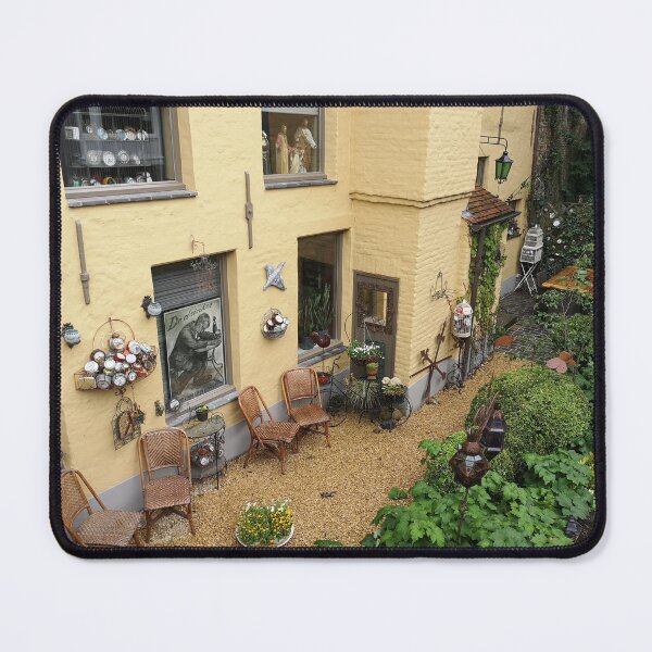 Item preview, Picturesque Garden with Clocks - Brugge designed and sold by Marilyn Harris.