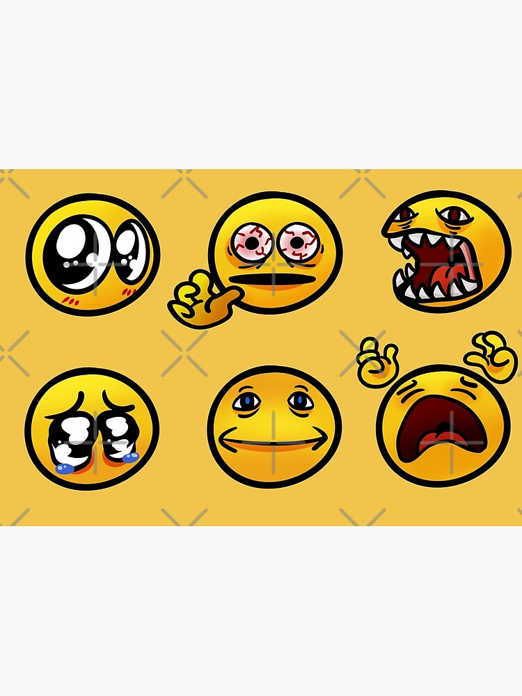 Cursed Expression Chart, Cursed Emojis