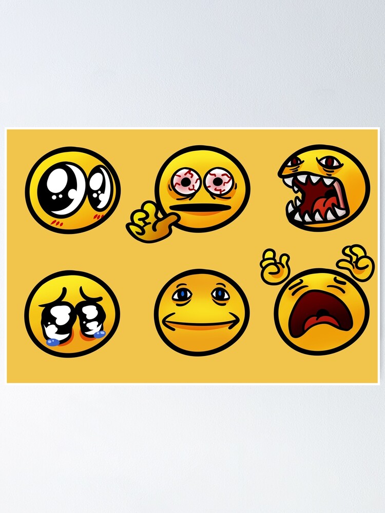 Emoji Meme Posters for Sale