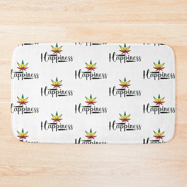 Item preview, marijuana leaf - happiness designed and sold by noyomiart.