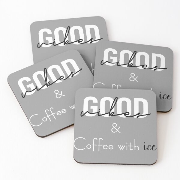Item preview, Good Vibes And Coffee With Ice designed and sold by Mruga.