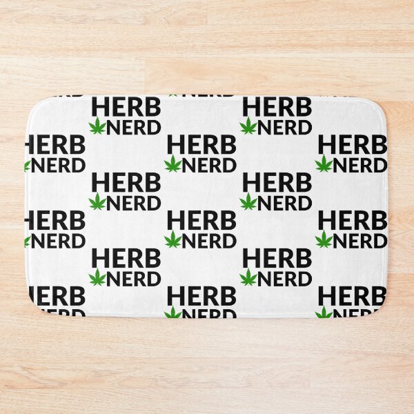 Item preview, weed - herb nerd designed and sold by noyomiart.