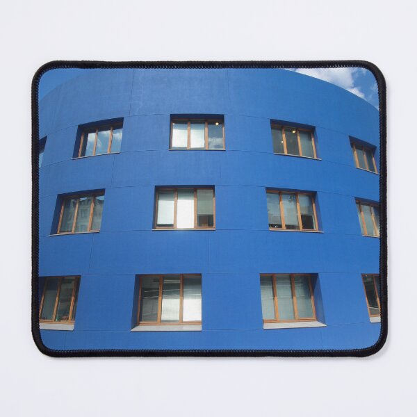 Item preview, Cylindrical blue annexe - Guggenheim Museum, Bilbao, Spain. designed and sold by Marilyn Harris.