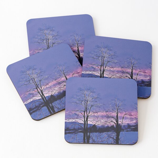 Item preview, Evening Atmosphere for Sunset - Oil Painting designed and sold by Unaiza Khalid.