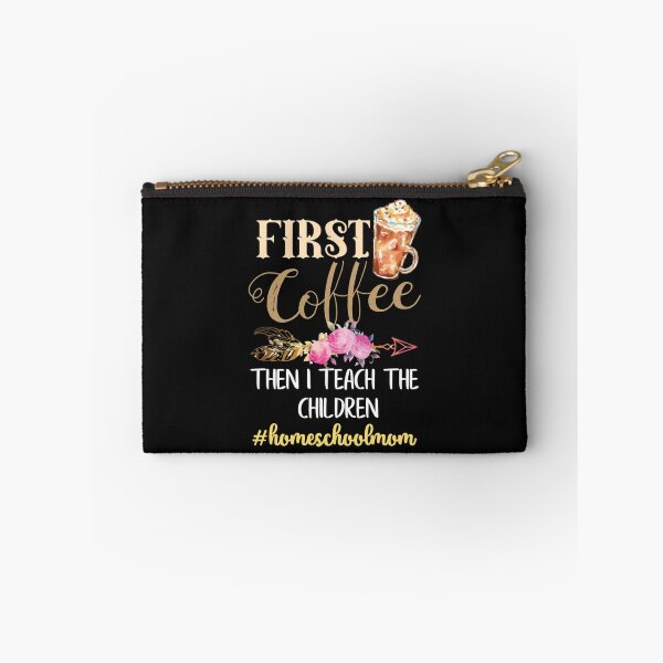 Item preview, Le café enseignent aux enfants le t-shirt de maman de Homeschool, cadeau de maman de Homeschool, cad designed and sold by DavidWard01.