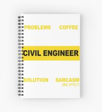 Cuaderno de espiral CIVIL ENGINEER