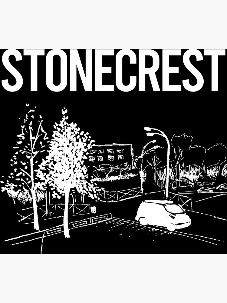 "Street Sketch Stonecrest" Poster for Sale by helene2kdt Redbubble