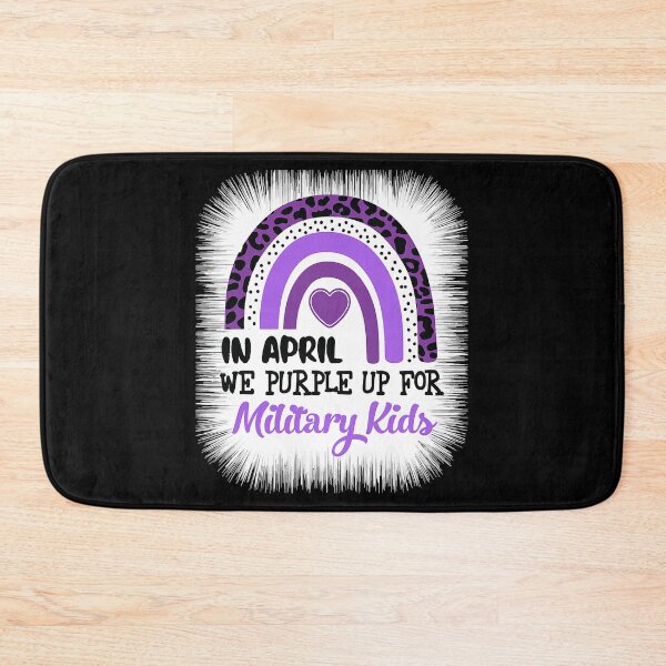 Item preview, In April We Purple Up For Military Kids Month Of The Military Child designed and sold by HaaChris-Artis.