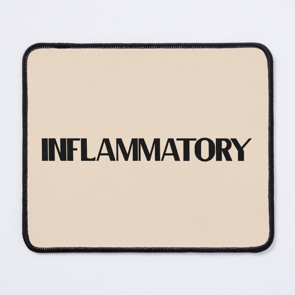 Item preview, Inflammatory - Bold Black Text designed and sold by Chubuter.