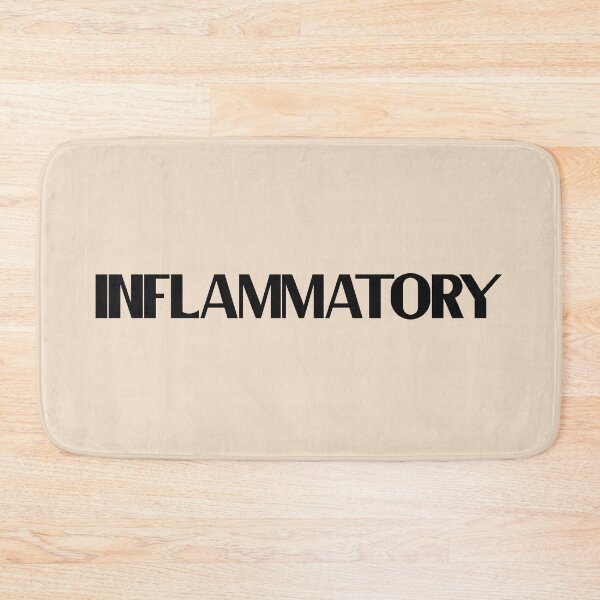 Item preview, Inflammatory - Bold Black Text designed and sold by Chubuter.