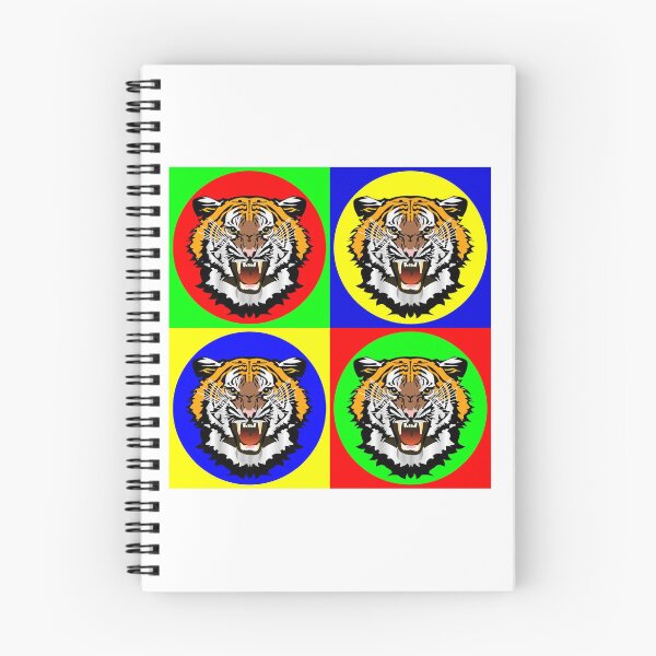 Item preview, Beautiful Tiger Head Montage In Bright Colors designed and sold by CreativeCranium.