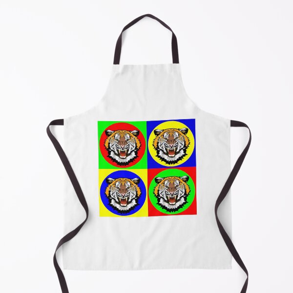 Item preview, Beautiful Tiger Head Montage In Bright Colors designed and sold by CreativeCranium.