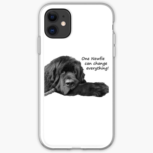 One Newfie Can Change Everything! iPhone Soft Case