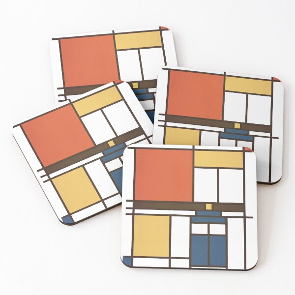Item preview, Mondrian Who T-Shirt designed and sold by aMe4la90.