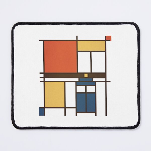 Item preview, Mondrian Who T-Shirt designed and sold by aMe4la90.