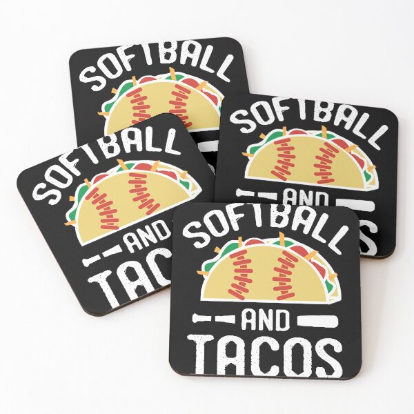 Item preview, Softball and Tacos - Funny Softball Shirt T-Shirt designed and sold by aMe4la90.
