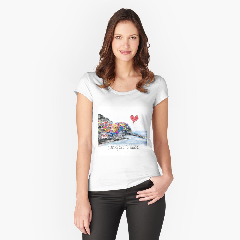 Item preview, Fitted Scoop T-Shirt designed and sold by sladjana.