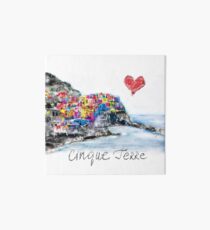 I love Cinque Terre Art Board
