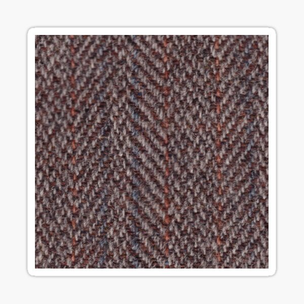 Item preview, Harris tweed herringbone effect Covid fact mask  designed and sold by BigRedDot.