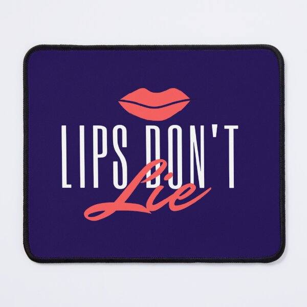 Item preview, Lips Don't Lie designed and sold by boldstuffshop.