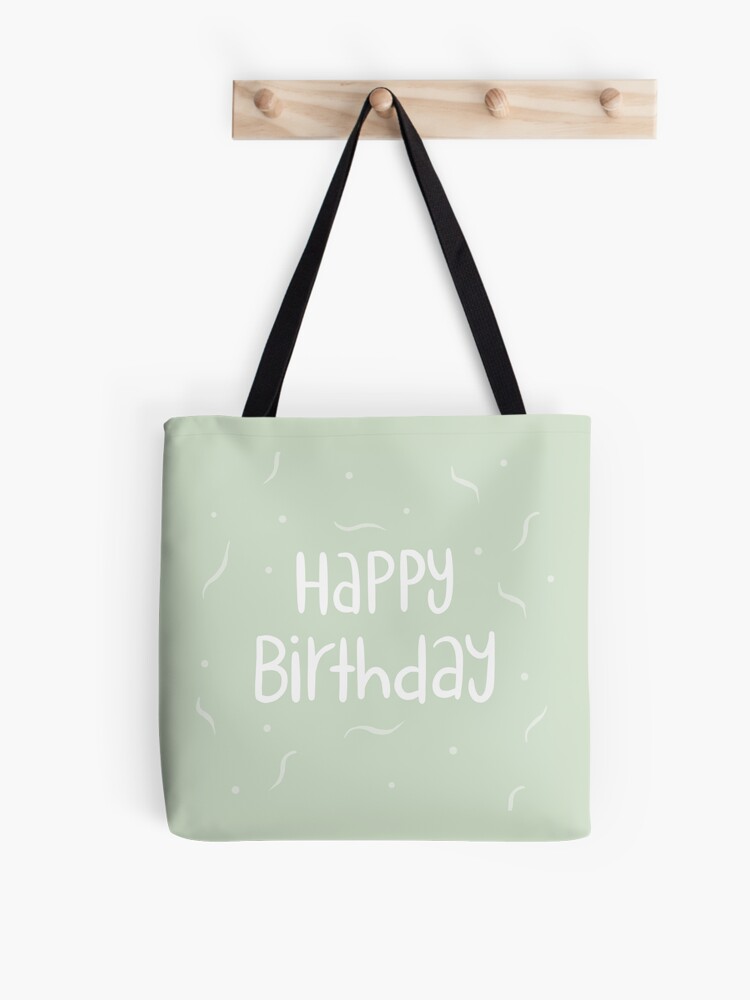 Shopping Tote - Happy Birthday