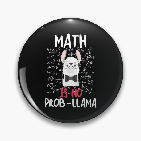 Item preview, Math is No Prob-Llama designed and sold by DavidWard01.
