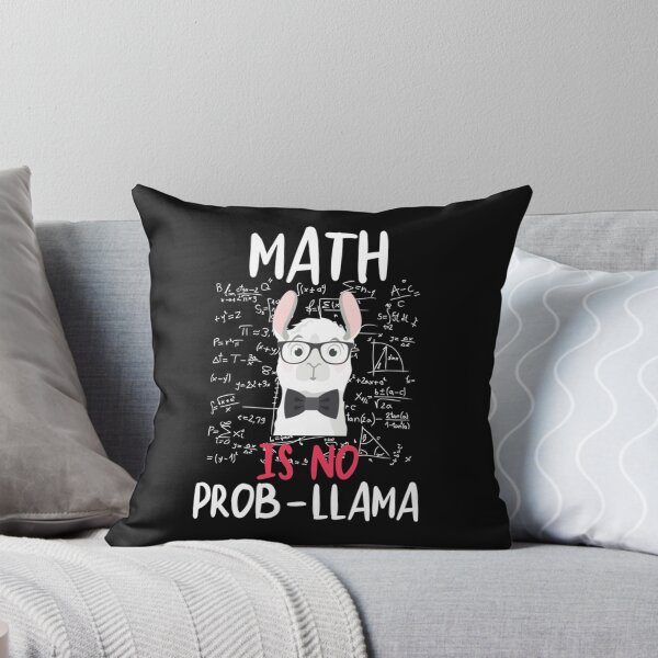 Item preview, Math is No Prob-Llama designed and sold by DavidWard01.