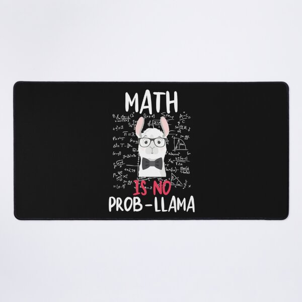 Item preview, Math is No Prob-Llama designed and sold by DavidWard01.
