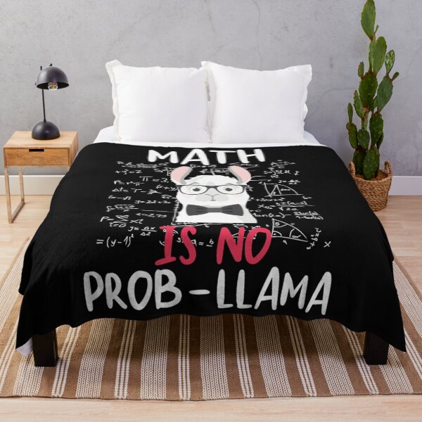 Item preview, Math is No Prob-Llama designed and sold by DavidWard01.